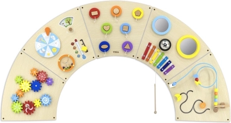viga montessori pannello manipolativo da parete – arco sensoriale