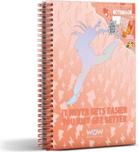 WOW Generation diario profumato A5 ballerina con adesivi