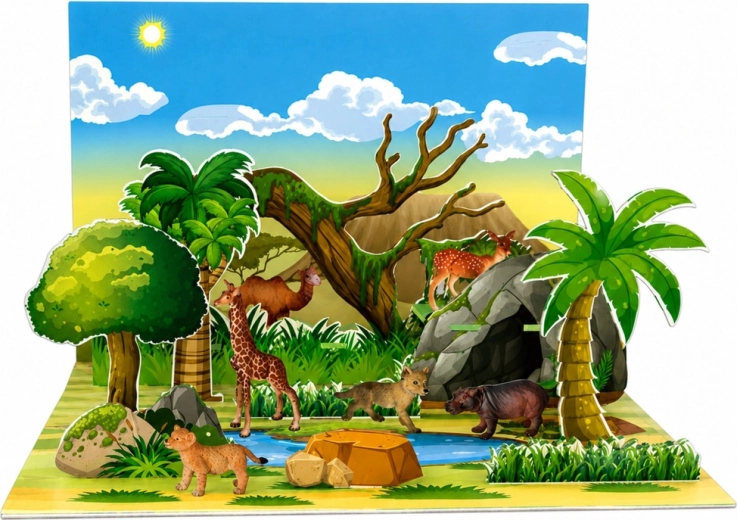 Parco 3D come scenografia per storie