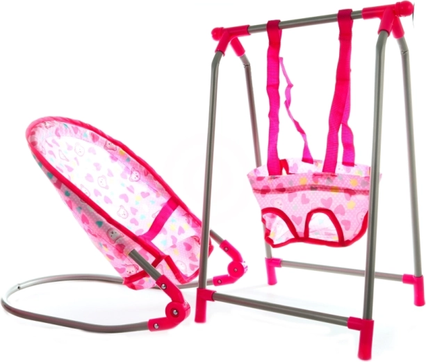 Altalena e sdraietta per relax e divertimento