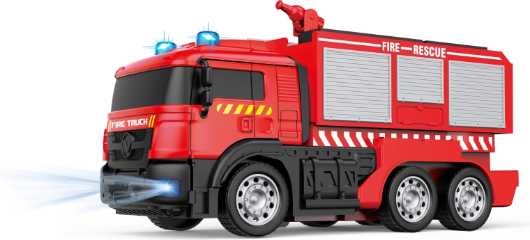 Controllo RC fluido ed effetti luminosi