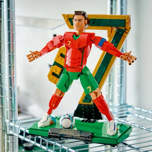 Dettagli elaborati della leggenda del calcio