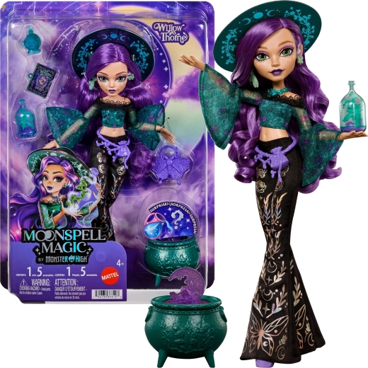 Monster High Moonspell High Willow Thorne bambola 26 cm con accessori