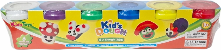 Plastilina – set di 6 barattolini