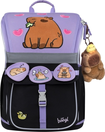 Cartella scolastica BAAGL Zippy Capibara