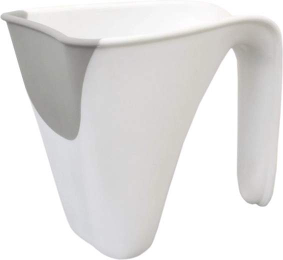 Shnuggle Washy caraffa per il bagnetto – Bianco-grigio