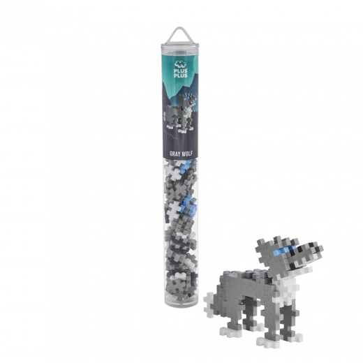 Plus-Plus tuba – lupo (100 pz)