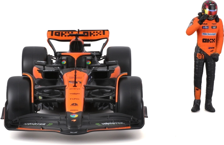 Figurina del pilota per una presentazione d’effetto