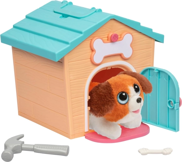 Little Live Pets My Puppy's Home Minis cucciolo interattivo con cuccia - 1 pezzo