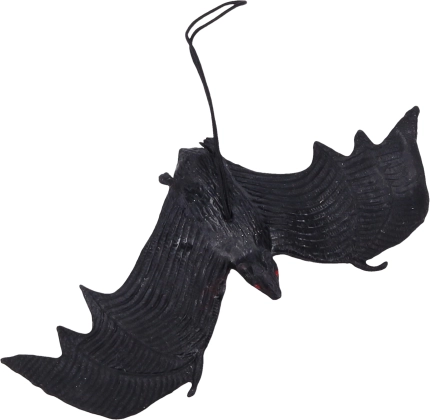 Pipistrello di gomma nero 3+