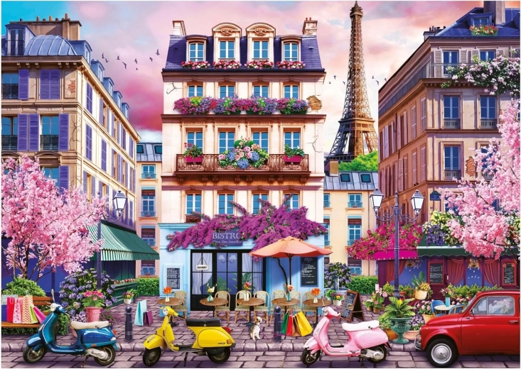 Puzzle Educa Quartiere dello shopping parigino 500 pezzi