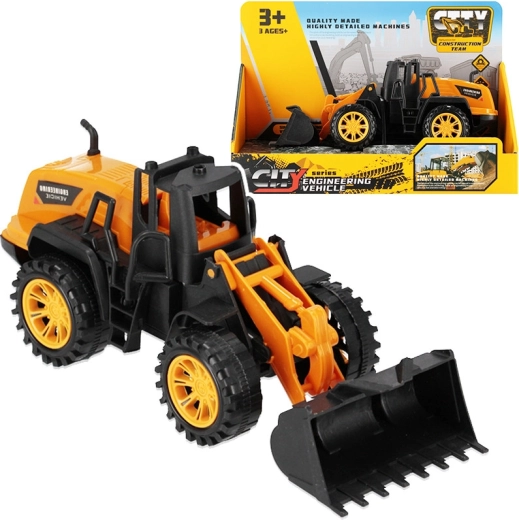 Bulldozer giocattolo con funzione pull-back