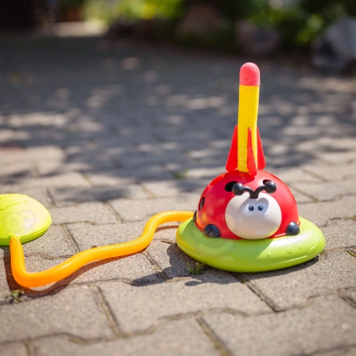 Lanciatore di razzi ad aria senza batterie