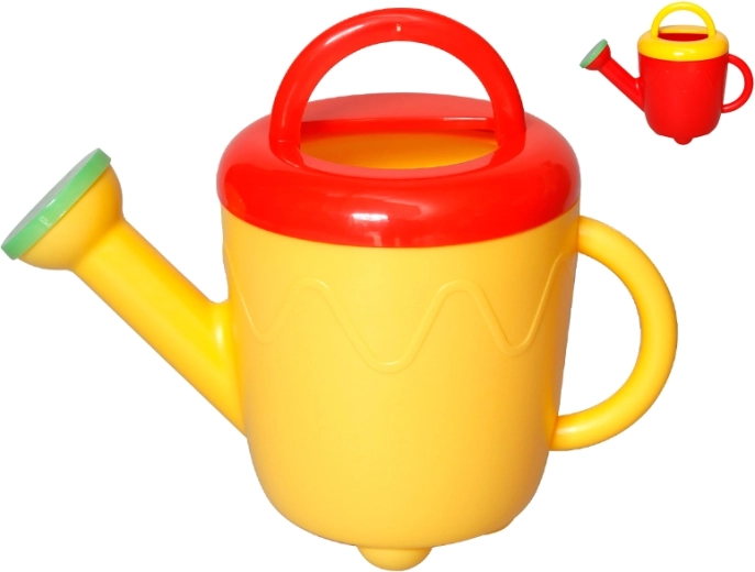 Annaffiatoio in plastica per bambini 22 × 11,5 × 17 cm per piccoli giardinieri