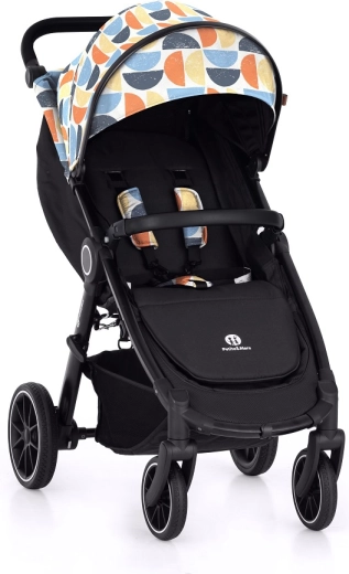 Petite&Mars passeggino sportivo Street+ RWS black limited retro