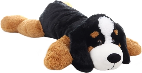 Cane di peluche sdraiato 100 cm