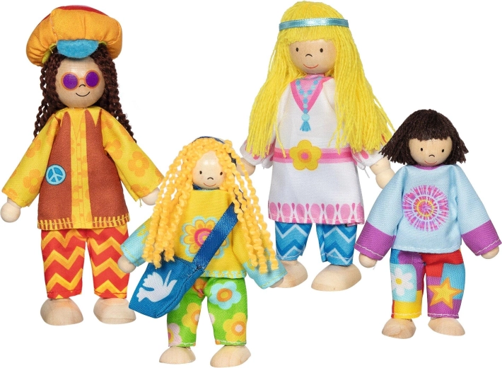 Goki66 personaggi snodabili Love & Harmony family (4 pz)