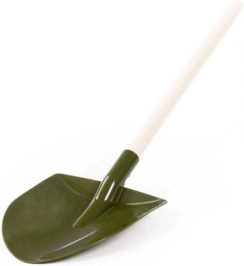 Pala da geniere per bambini con manico in legno