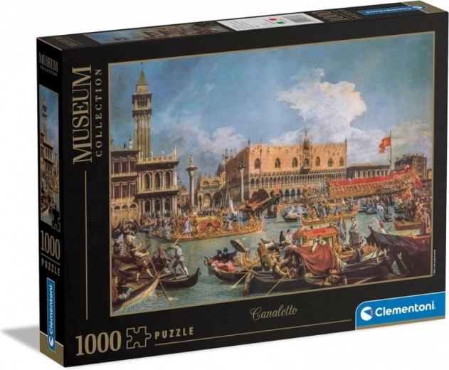 Puzzle 1000 pezzi Museum Canaletto Ritorno del Bucintoro al Molo nel giorno dell’Assunzione