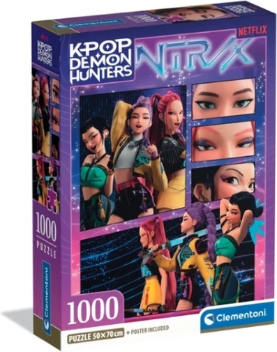 Puzzle Clementoni K-Pop Demon Hunters 1000 pezzi
