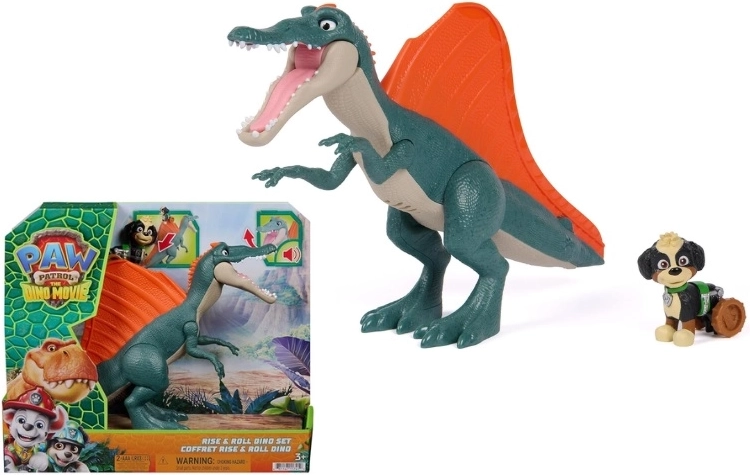 Spin Master Paw Patrol film – action figure dinosauro Dino Rex (spinosauro)