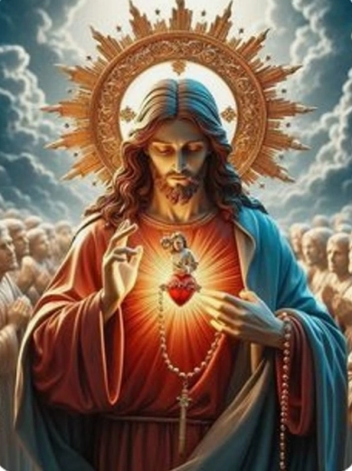 Norimpex Dipingi con i numeri Gesù Misericordioso 40 × 50 cm