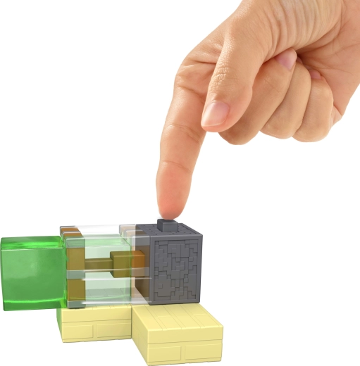 Trappola redstone interattiva con pulsante