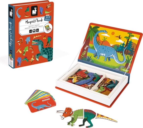 Janod Magnetibook dinosauri