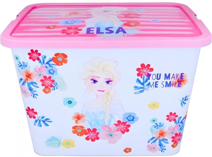 Box contenitore con coperchio a clip Frozen Stor - 1 pezzo