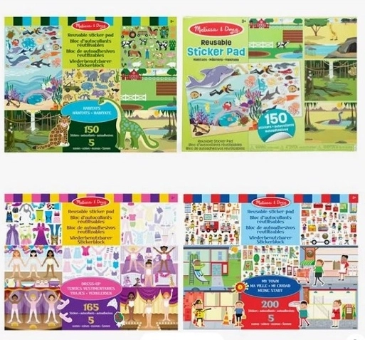 Album da colorare riutilizzabile per bambini Melissa & Doug (assortito)