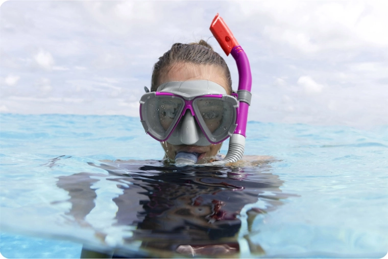 Respirazione confortevole in superficie