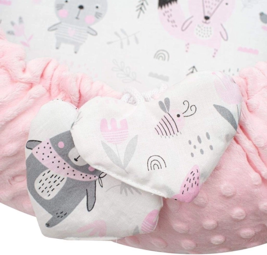 Minky morbida e cotone traspirante