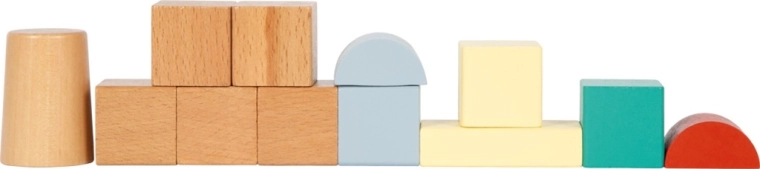 Costruzioni creative con forme diverse