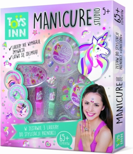 Set Studio Manicure 3 smalti Unicorn
