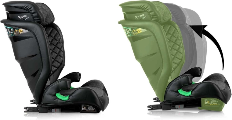 Cresce con il bambino: 12 posizioni del poggiatesta