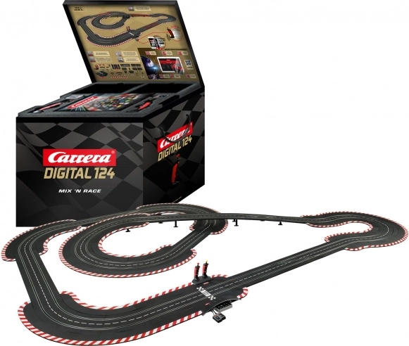 Pista Carrera Digital 124 Mix and Race 13,9 m con controllo wireless