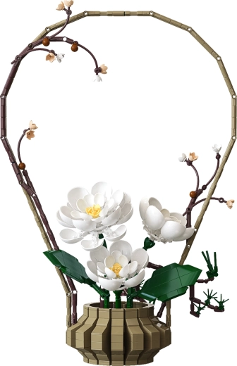 Realistici fiori invernali con 1001 pezzi