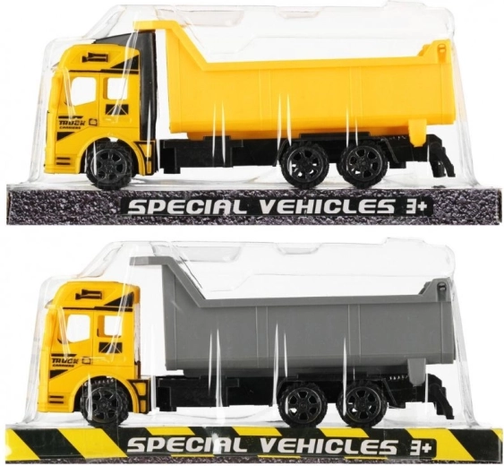 Autocarro ribaltabile da costruzione con funzione pull-back