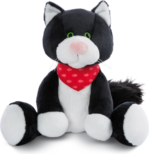 Gatto di peluche NICI Pepper pieghevole 30 cm in confezione regalo