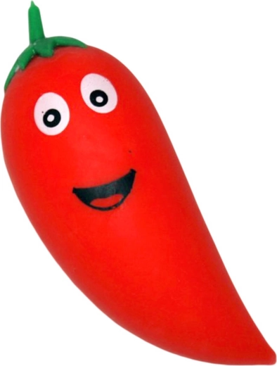 Peperoncino chili antistress elastico da strizzare - 1 pezzo