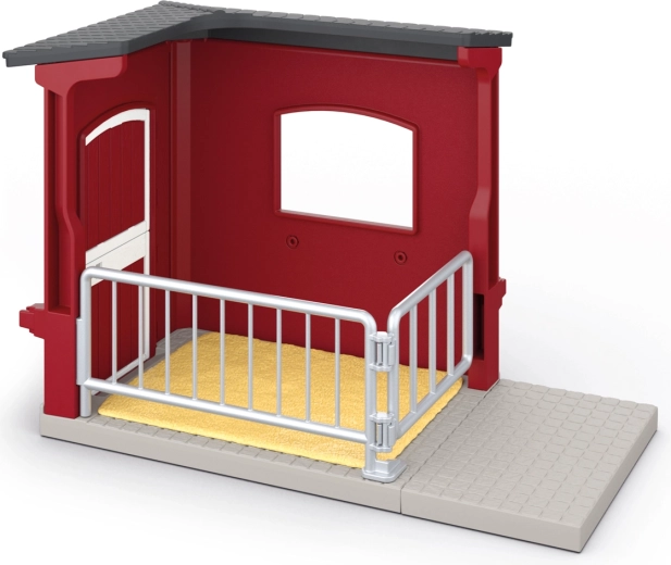 Recinto interattivo con cancello apribile