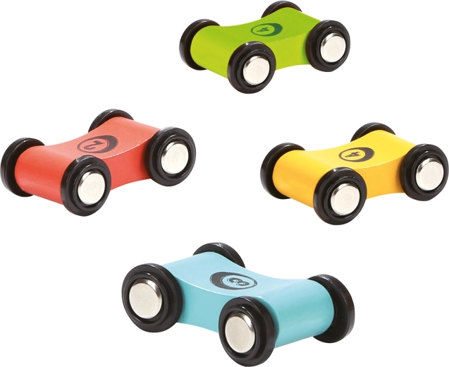 Quattro automobiline resistenti incluse