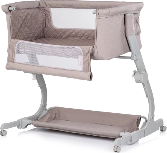 Letto affiancato sicuro con regolazione in altezza