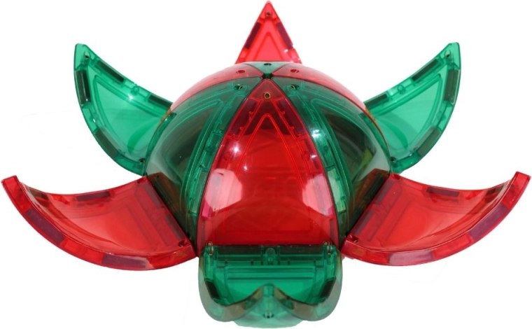 Cleverclixx costruzioni magnetiche Curved Dome Pack Intense (47 pz)