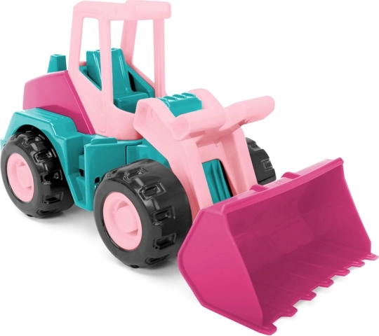 Pala gommata Wader TechTruck rosa