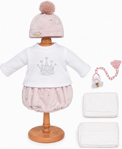 Completo Guca per bambola bebè di 42–46 cm con accessori