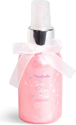 Nebbia profumata delicata con effetto glitter