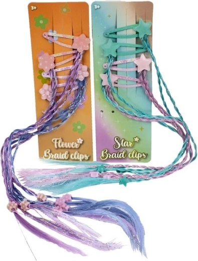 Treccine scintillanti per un effetto glamour
