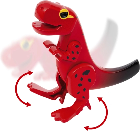 8 dinosauri con parti mobili