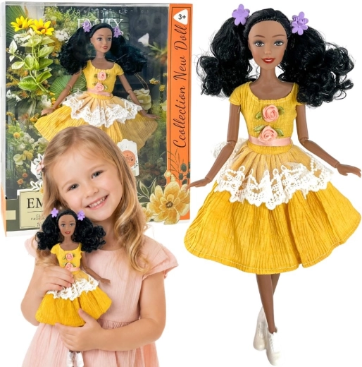 Bambola WOOPIE ROYAL Emi con capelli neri 32 cm